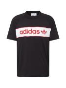 ADIDAS ORIGINALS Bluser & t-shirts 'Archive'  rød / sort / hvid