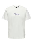 Only & Sons Bluser & t-shirts 'KYE'  blå / gul / lilla / hvid