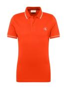 Calvin Klein Jeans Bluser & t-shirts  orangerød / hvid