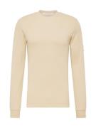 Calvin Klein Jeans Bluser & t-shirts  beige / sort / hvid