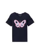 TOM TAILOR Bluser & t-shirts  natblå / lyseblå / lys pink