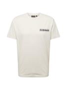NAPAPIJRI Bluser & t-shirts 'S-KOTCHO'  greige / sort / hvid