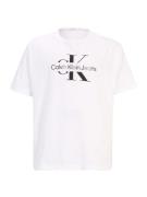 Calvin Klein Jeans Plus Bluser & t-shirts  sort / hvid