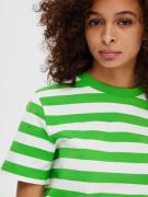 SELECTED FEMME Shirts 'Essential'  grøn / hvid
