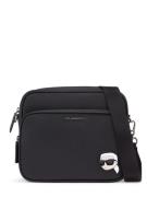 Karl Lagerfeld Skuldertaske  sort / hvid