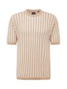 Only & Sons Pullover 'ONSCHARLES'  lysebrun / taupe / hvid