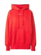 Nike Sportswear Sweatshirt 'Phoenix Fleece'  rød / hvid