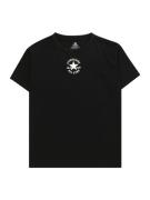 CONVERSE Shirts  sort / hvid