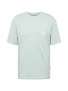 JACK & JONES Bluser & t-shirts 'BORA'  mint / hvid