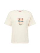 JACK & JONES Bluser & t-shirts 'ARUBA'  creme / lyseblå / laks / sort