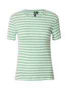 PIECES Shirts 'RUKA'  lysegrøn / naturhvid