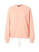 NAPAPIJRI Sweatshirt 'B-BOYD'  lysebeige / lyserød / hvid