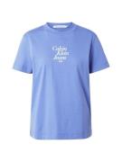 Calvin Klein Jeans Shirts  himmelblå / hvid