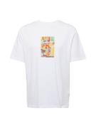 JACK & JONES Bluser & t-shirts 'JORNOTO ART'  gul / rød / hvid