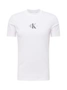 Calvin Klein Jeans Bluser & t-shirts  sort / hvid