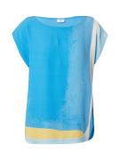 s.Oliver BLACK LABEL Shirts  azur / lyseblå / gul / hvid