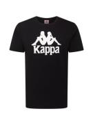 KAPPA Funktionsskjorte 'Caspar'  sort / hvid