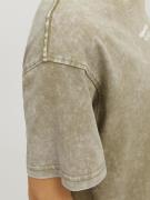 Jack & Jones Junior Shirts  beige-meleret / hvid