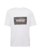 JACK & JONES Bluser & t-shirts 'JORBUSHWICK'  sand / lyserød / sort / ...