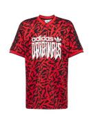 ADIDAS ORIGINALS Bluser & t-shirts  rød / sort / hvid