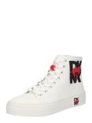 DKNY Sneaker high 'LOUISA'  rød / sort / hvid