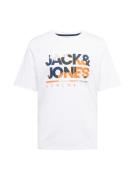 JACK & JONES Bluser & t-shirts 'JJLUKE'  navy / mørkegrå / orange / hv...