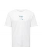 JACK & JONES Bluser & t-shirts 'JCOBERLIN'  røgblå / cyanblå / sort / ...