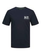 JACK & JONES Bluser & t-shirts 'JJLUKE'  navy / turkis / mørkegrå / of...