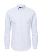 Polo Ralph Lauren Skjorte  lyseblå / sepia / grå / hvid