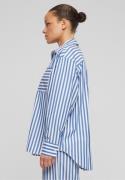 Urban Classics Bluse  azur / hvid