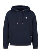 19V69 ITALIA Sweatshirt 'Matteo'  navy / hvid