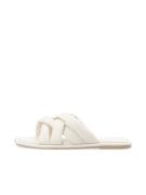 Bianco Pantoletter 'LILLIE'  sort / hvid