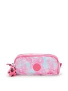 KIPLING Taske 'Gitroy'  turkis / pink / hvid