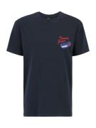 Tommy Jeans Bluser & t-shirts 'FUN NOVELTY'  blå / navy / rød / hvid