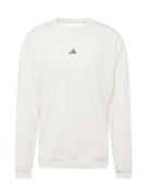 ADIDAS PERFORMANCE Sportsweatshirt  sort / hvid