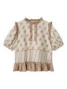 NAME IT Bluse  beige / chamois