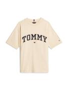 TOMMY HILFIGER Shirts 'VARSITY'  abrikos / rød / sort