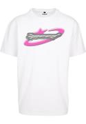 MT Upscale Bluser & t-shirts 'Speed'  grå / lysegrå / pink / hvid