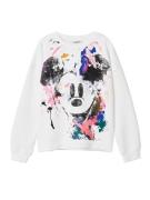 Desigual Sweatshirt  blå / grøn / sort / hvid