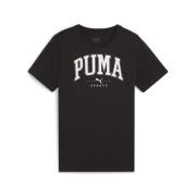 PUMA Shirts 'SQUAD'  sort / hvid