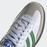 ADIDAS ORIGINALS Sneaker low 'Samba OG'  grå / grøn / hvid
