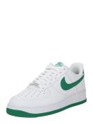 Nike Sportswear Sneaker low 'Air Force 1 '07'  mørkegrøn / hvid