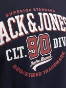 JACK & JONES Bluser & t-shirts  marin / rustrød / hvid