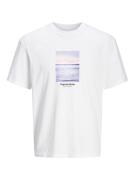 JACK & JONES Bluser & t-shirts 'JORVESTERBRO'  navy / lyseblå / lyseli...