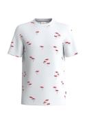 s.Oliver Bluser & t-shirts  pink / rød / hvid