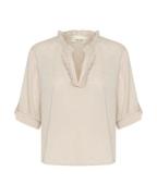 Cream Bluse 'Ellis'  lysebeige