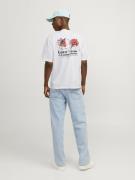 JACK & JONES Bluser & t-shirts  blandingsfarvet / hvid