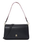 TOMMY HILFIGER Skuldertaske 'Fresh'  marin / hvid