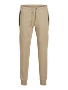 JACK & JONES Bukser 'WILL FUSION'  beige / sort