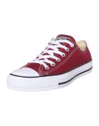 CONVERSE Sneaker low 'Chuck Taylor All Star Ox'  carminrød / hvid